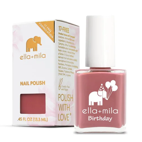 Vista 23 de ella+mila Esmalte de uñas profesional – Esmalte de uñas de secado rápido – Fórmula de larga duración y resistente al astillado
