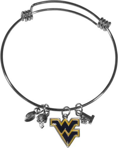 Vista 6 de Siskiyou Sports NCAA unisex-adult Charm Bangle Bracelet