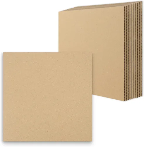 Vista 22 de Golden State Art, Paquete de 50 hojas de cartón corrugado de 5 x 7 pulgadas, almohadillas de cartón plano para embalaje, correo o manualidades