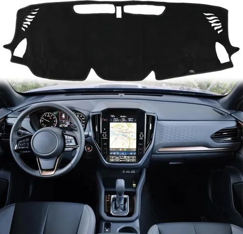 Vista 12 de XUKEY Alfombra de Cubierta para Tablero de Mandos para Land Rover LR3 LR4 Range Rover Sport 2006-2009 Accesorios para Coche Protector contra Rayos