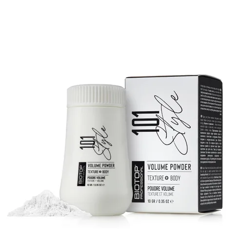 Vista 2 de Biotop Professional 101 - Polvo voluminizador para textura del cabello, polvo para el cabello para levantar volumen y raíces para hombres y mujeres