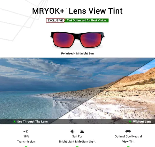 Vista 4 de Mryok Lentes de repuesto para Oakley Garage Rock OO9175 - Opciones
