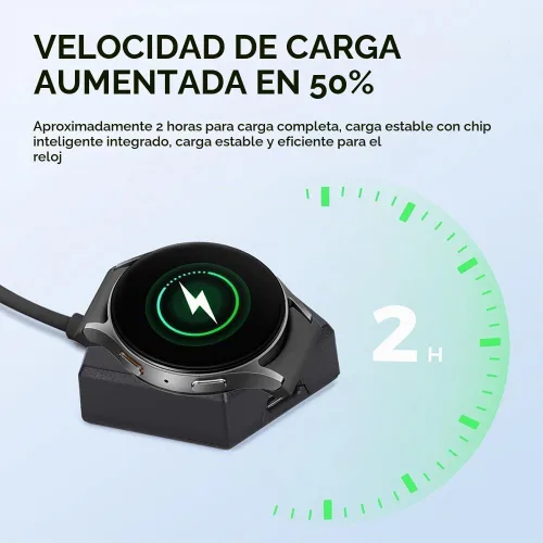 Vista 4 de Llavero cargador para Samsung Galaxy Watch Ultra/8/7/6/5/4/3/Active