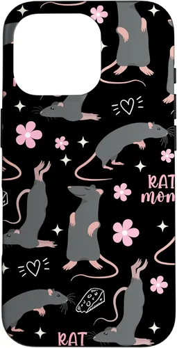 Vista 20 de Funda para iPhone 13 Pro Max Rat Mom Cute Rat Owner Keeper Pet Lover