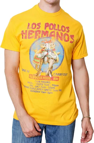 Vista 2 de Ripple Junction Breaking Bad Los Pollos Hermanos - Camiseta para hombre