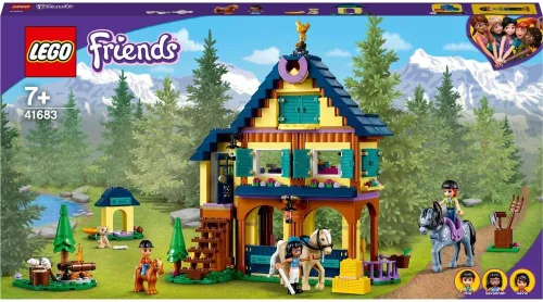 Vista 2 de Lego® Friends Forest Horse Riding Center 41683 Kit de construcción; equitación