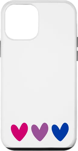 Vista 16 de Bisexual Pride Flag Heart Bi Sexual Bi-Sexual LGBT Men Women Case for iPhone 17