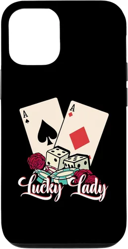 Vista 28 de Lucky Lady Poker Player Gambling Casino Gambler Case for iPhone 16