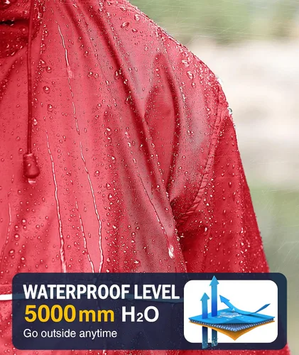 Vista 32 de SWISSWELL Chaqueta impermeable para hombre, rompevientos, ligera con capucha para uso diario casual