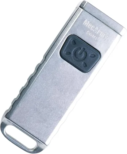 Vista 14 de MecArmy SGN1 Mini llavero recargable USB EDC Flahlight, XP-G2 S5 LED con 530 lúmenes, cuatro modos de iluminación más un llavero estroboscópico