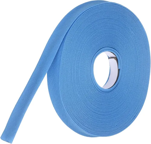 Vista 172 de MECCANIXITY Cinta al bies de doble pliegue de 1 pulgada, cinta al bies de poliéster continua a granel para coser, costura, acolchado, dobladillo