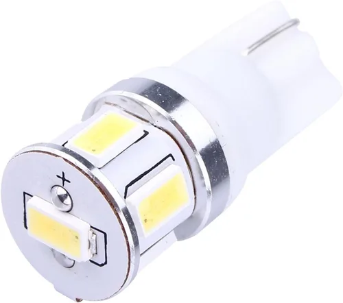 Vista 9 de Unidades Alla Lighting T10 Wedge 194 168 2825 W5W CANBU focos de luz LED sin errores, blanco brillante, alta potencia 5730 -SMD., Blanco