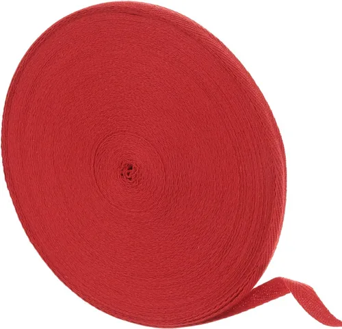 Vista 81 de uxcell Cinta de sarga de algodón de 50 yardas, cinta de espiga de 3/8 pulgadas para coser ropa, manualidades (azul)