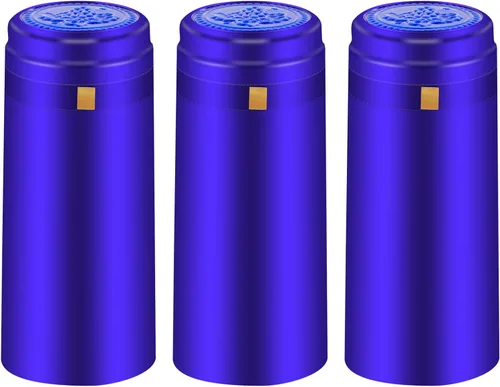 Vista 11 de Cápsulas termorretráctiles de PVC, 120 unidades de fundas retráctiles de vino negro mate, tapas transparentes para botellas de corchos, cápsulas