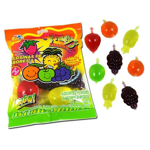 Vista 2 de Din Don JU-C Jelly TikTok Candy 12.6 onzas (12.70 oz), 9 piezas x 1.41 oz