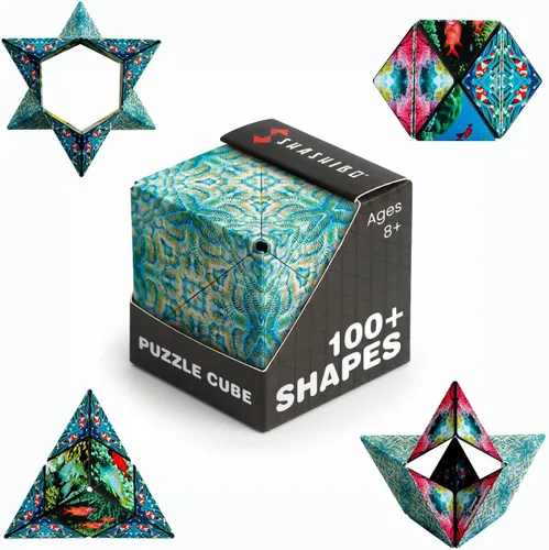 Vista 43 de Shashibo Juguete sensorial antiestrés para adultos y niños, juguete para aliviar el estrés para adultos, adolescentes y niños, juguetes geniales