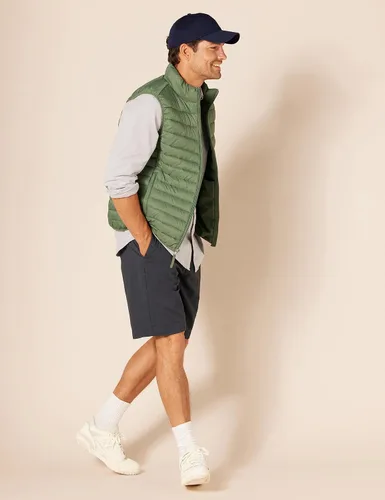 Vista 5 de Tienda Essentials - Pantalón corto de ajuste clásico, 9 pulgadas, para hombre