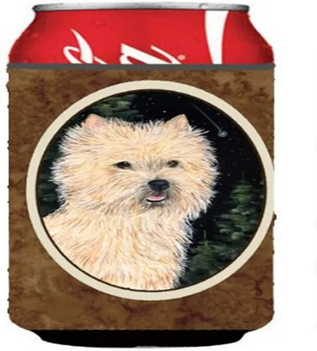 Vista 96 de Caroline's Treasures SS8447CC Starry Night English Bulldog - Enfriador para latas o botellas, lavable, funda plegable con aislamiento para bebidas