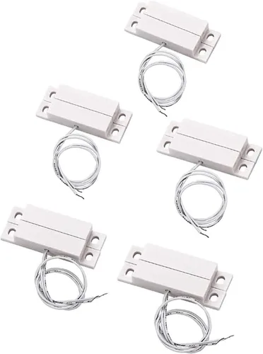 Vista 8 de MC-31 NC Montaje en superficie con cable de seguridad para puerta de ventana de seguridad con sensor de contacto Interruptor magnético de lengüeta