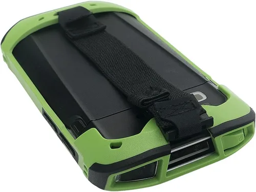 Vista 8 de IYOUBOL Funda Protectora Amortiguadora Resistente con Correa de Mano para Zebra TC51 TC510K TC52 TC56 TC57 (Verde)