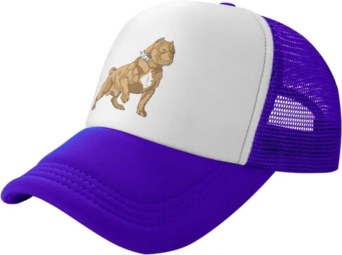 Vista 2 de American Bully Trucker Hat for Men Or Women - Mesh Baseball Snapback Cap Outdoors