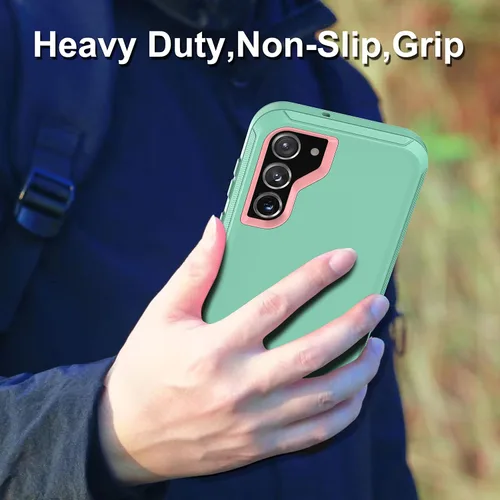 Vista 6 de MXX Funda compatible con Samsung Galaxy S23, 3 capas súper protectoras, cuerpo resistente, resistente, a prueba de golpes y polvo, diseñada