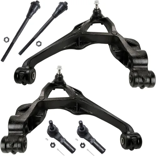 Vista 103 de Detroit Axle - Kit de brazos de control delantero para Chevy Silverado 1500 GMC Sierra 1500 GMC Sierra 1500 Avalanche Yukon Tahoe Escalade ESV EXT