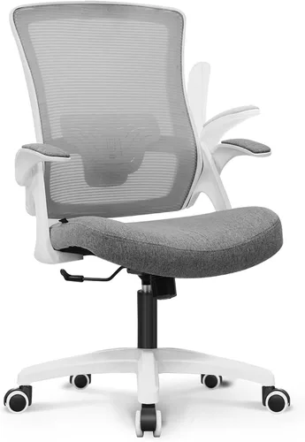 Vista 9 de NEO CHAIR - Silla de escritorio de oficina con respaldo alto Gris