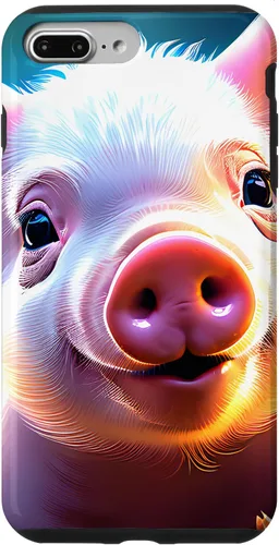 Vista 9 de Funda de cerdo artístico para iPhone 15