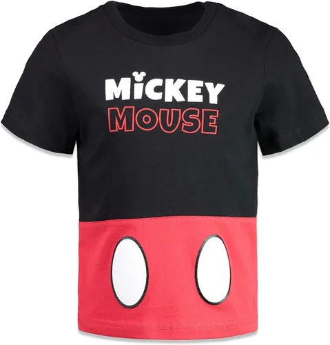 Vista 3 de Disney Mickey Mouse Pluto Donald Duck Goofy Baby - Paquete de 4 camisetas de bebé a niño grande