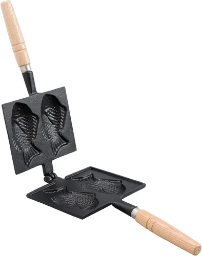 Vista 4 de Ikenaga Taiyaki Maker - Fundición de hierro, suplemento antiadherente
