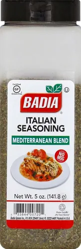 Vista 8 de Badia Condimento italiano 1.25 oz – Mezcla clásica de hierbas con albahaca, orégano, romero y tomillo