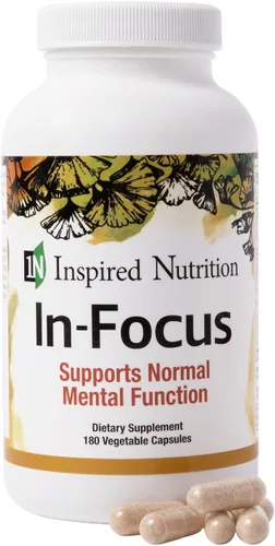 Vista 4 de in-Focus - Apoya la claridad mental - Sin cafeína - 180 cápsulas