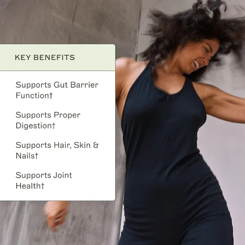 Vista 4 de Amy Myers MD Proteína de colágeno en polvo, colágeno tipo 1 y 3, colágeno bovino para apoyar el cabello, la piel y las uñas saludables, sin gluten