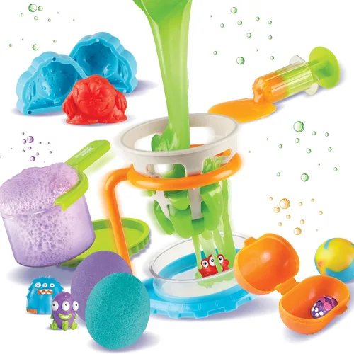 Vista 3 de Learning Resources Beaker Creatures Alien Experiment Lab, juego de 18 piezas, a partir de 5 años, exploración científica, kit de ciencia para niños