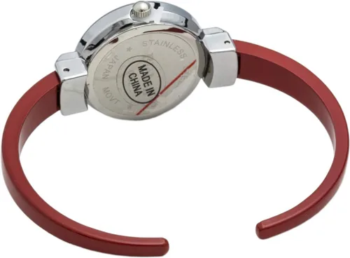 Vista 4 de Blekon Collections Quartz Womens 26mm Delicate Metal Cuff Bangle Watch
