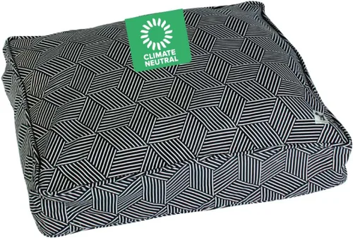 Vista 9 de Molly Mutt Pequeña Funda para Cama de Perro, Amarillo por la Mañana, Verde Oliva y Azul Claro