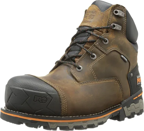 Vista 10 de Timberland PRO Botas de trabajo industriales Boondock Soft Toe WP de 6 pulgadas para hombre