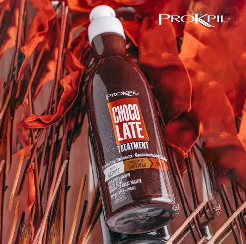 Vista 2 de Prokpil Tratamiento Chocolate Mantenimiento Nuance Cabello Castaño Matizante Tratamiento y Mantenimiento Natural Matizador Mascarilla 5.07oz-5.1
