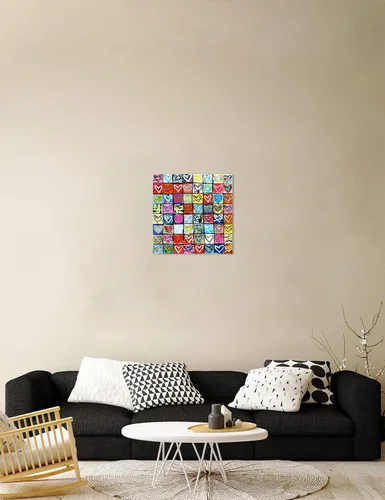 Vista 3 de Oliver Gal "Freedom" The Abstract Wall Art Decor Collection Contemporary Premium - Lienzo impreso