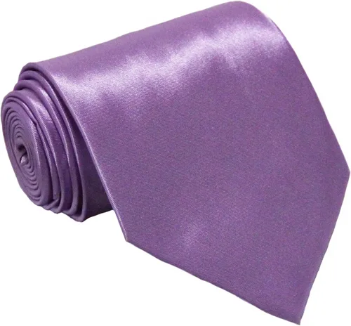 Vista 27 de Soophen corbata para hombre 3.75 pulgadas de color sólido