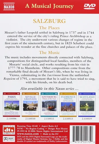 Vista 2 de Naxos Scenic Musical Journeys Salzburg A Musical Tour of the City of Mozart