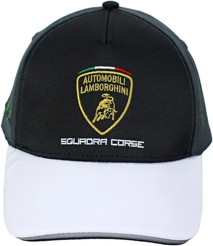 Vista 3 de Sombrero de viaje Lamborghini Squadra Corse 2020, Negro