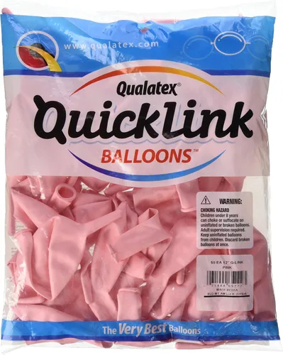 Vista 15 de Qualatex 65224 Quicklink - Globos de látex verdes, 12 pulgadas, color verde, paquete de 50