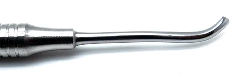 Vista 4 de periosteal Freer Ascensor Dental Oral Implant quirúrgico doble Ended Hollow Mango Instrumentos