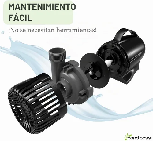 Vista 9 de Pond Boss Waterfall Pump, 2000 GPH