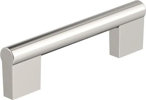 Vista 62 de Amerock Versa 3-3/4 pulgadas (96 mm) de centro a centro Bronce champán Manija de gabinete - paquete de 10 unidades Champagne bronce