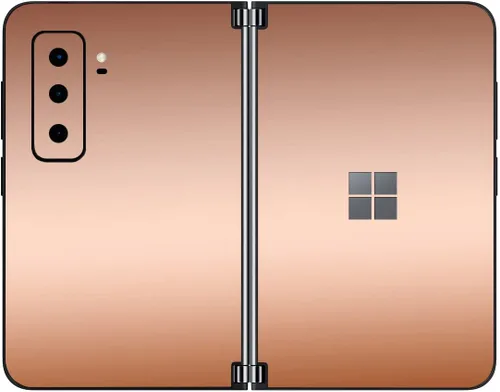 Vista 62 de SopiGuard Skin para Microsoft Surface Duo 2 2ª generación de borde a borde de paneles delanteros y traseros de vinilo (piedra de ladrillo)