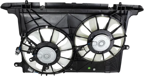 Vista 81 de Conjunto de ventilador de refrigeración dual del radiador TRQ Para Toyota Avalon 2013-2018 Camry 2012-2017 TO3115173