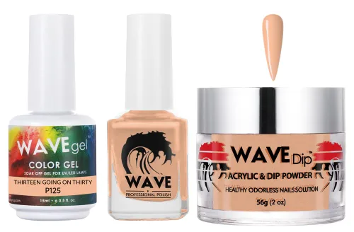 Vista 41 de WAVEGEL - Juego de gel de remojo, laca de uñas y polvo acrílico a juego - Colección Simplicity - #P109 Blizzard